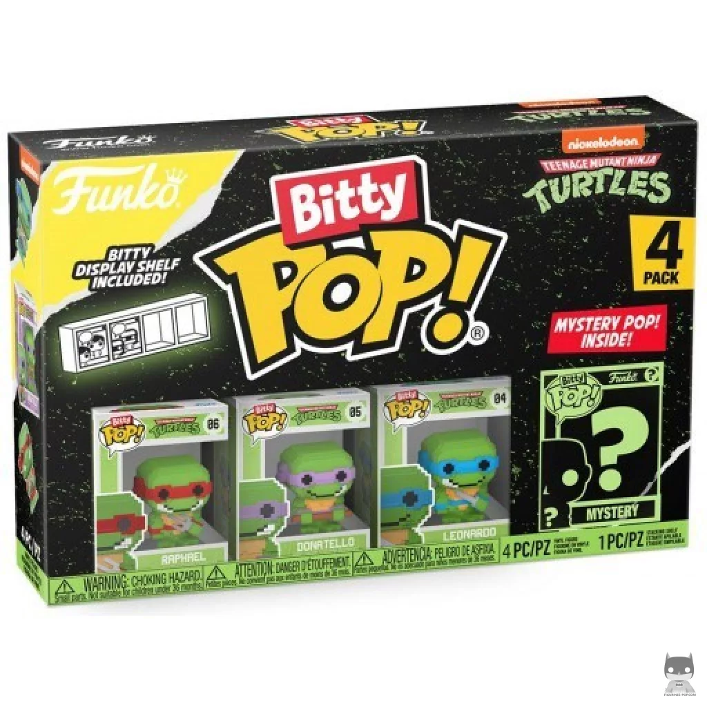 Figurine Funko POP Tortues Ninja (Série 4) avec boîte