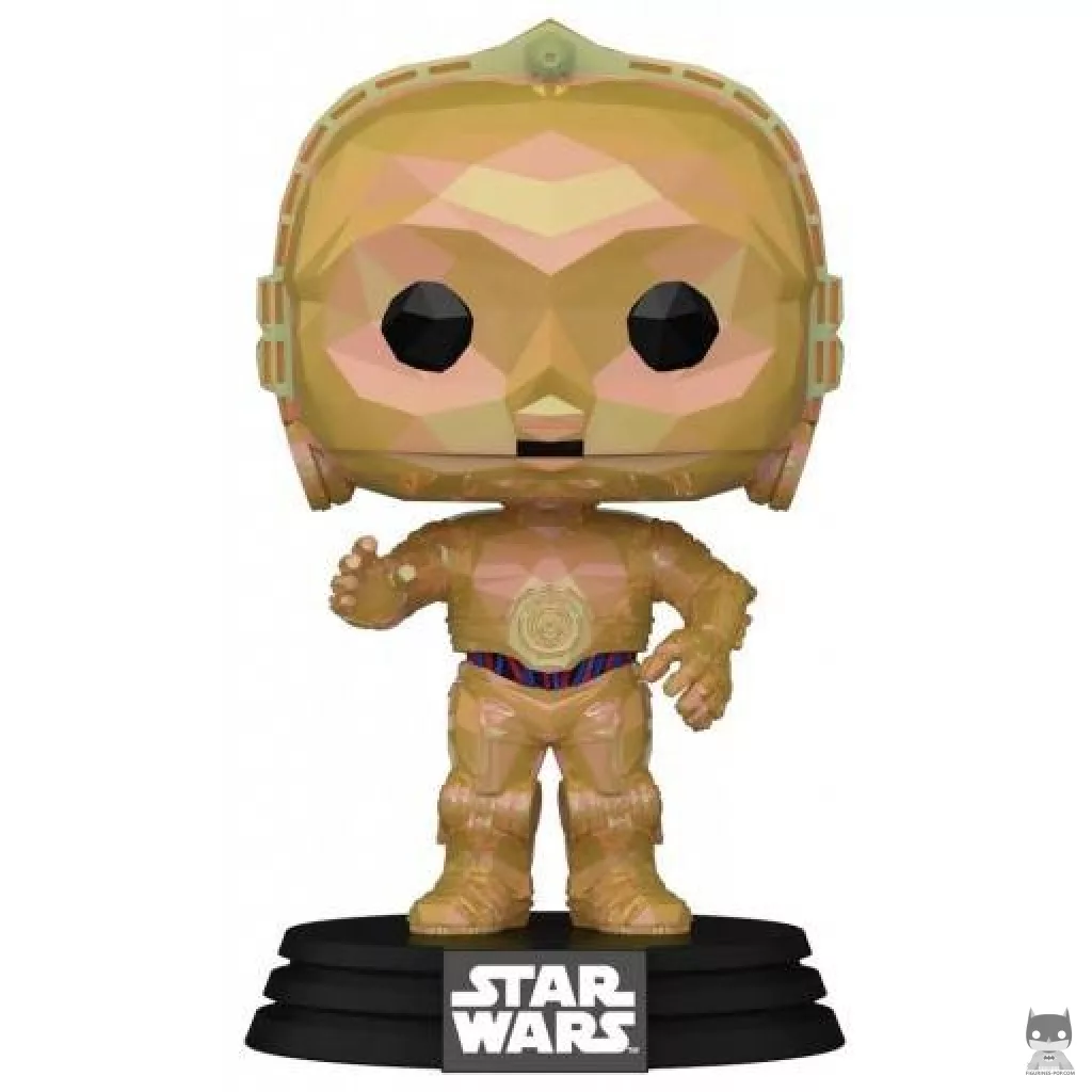 Figurine Funko POP C-3PO (Facet) (100 ans de Disney)