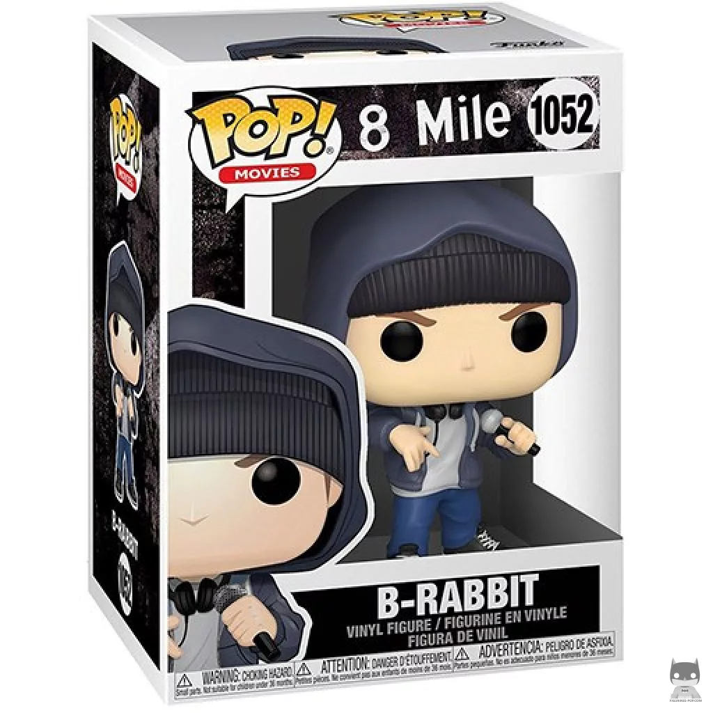 Figurine Funko POP B-Rabbit Eminem avec boîte