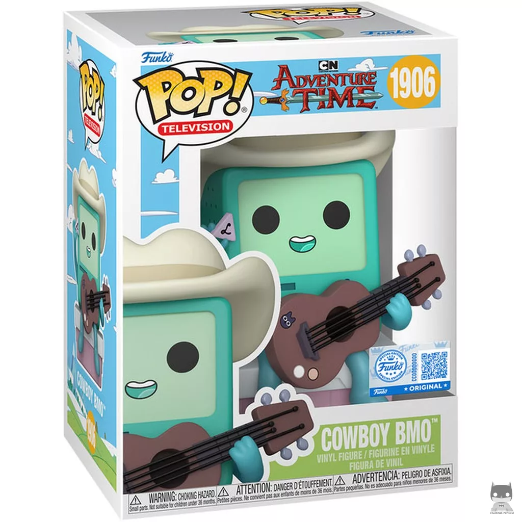Figurine Funko POP Cowboy BMO avec boîte