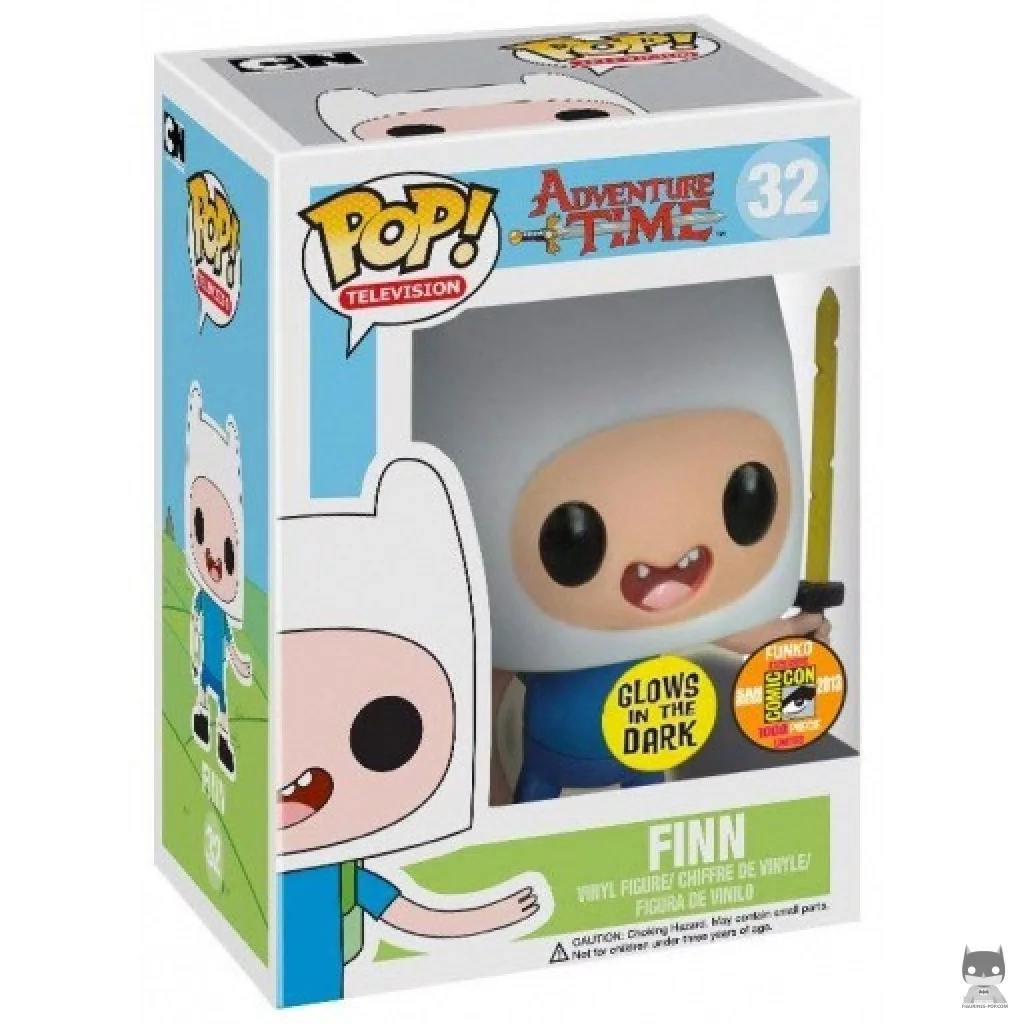 Figurine Funko POP Finn l'Humain avec épée avec boîte