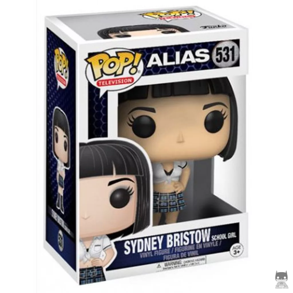 Figurine Funko POP Sydney Bristow (Ecolière) avec boîte