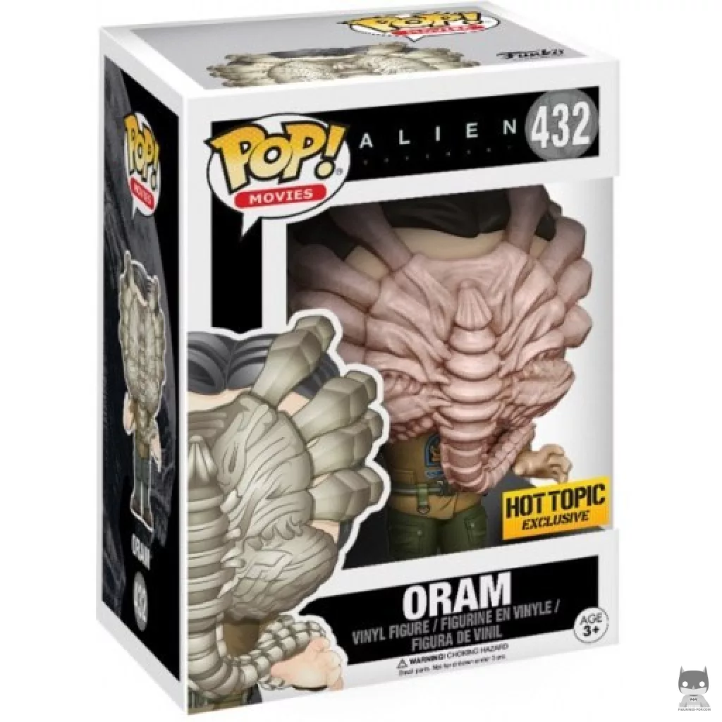 Figurine Funko POP Oram avec Etreigneur de visage avec boîte