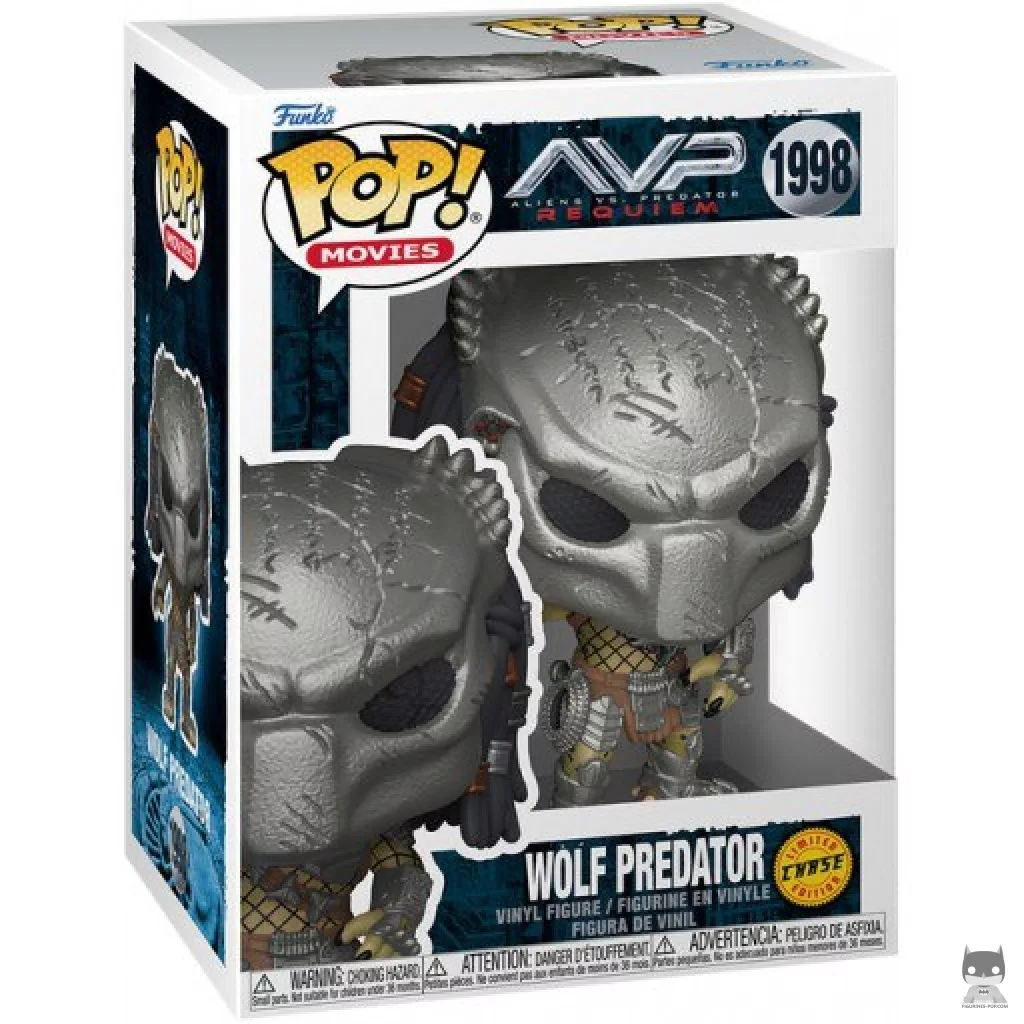 Figurine Funko POP Wolf Predator (Chase) avec boîte