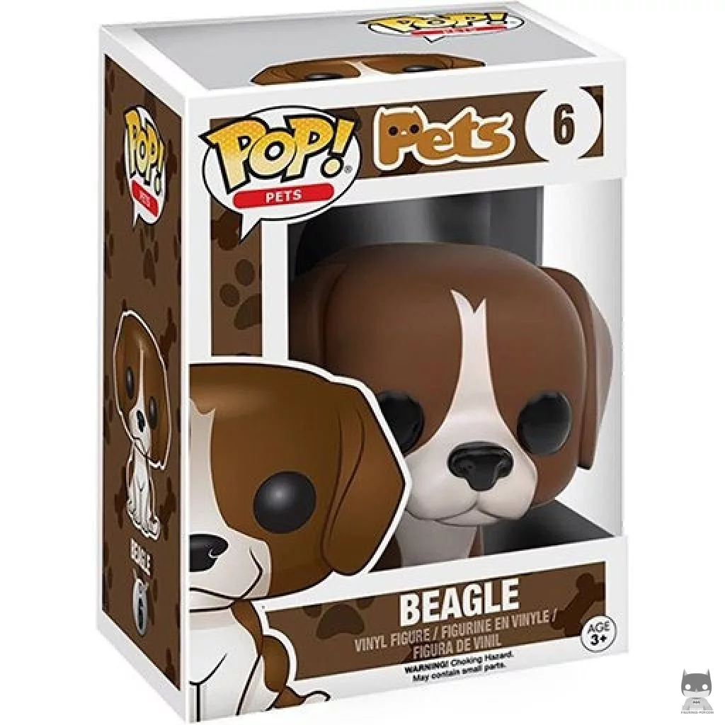 Figurine Funko POP Beagle avec boîte