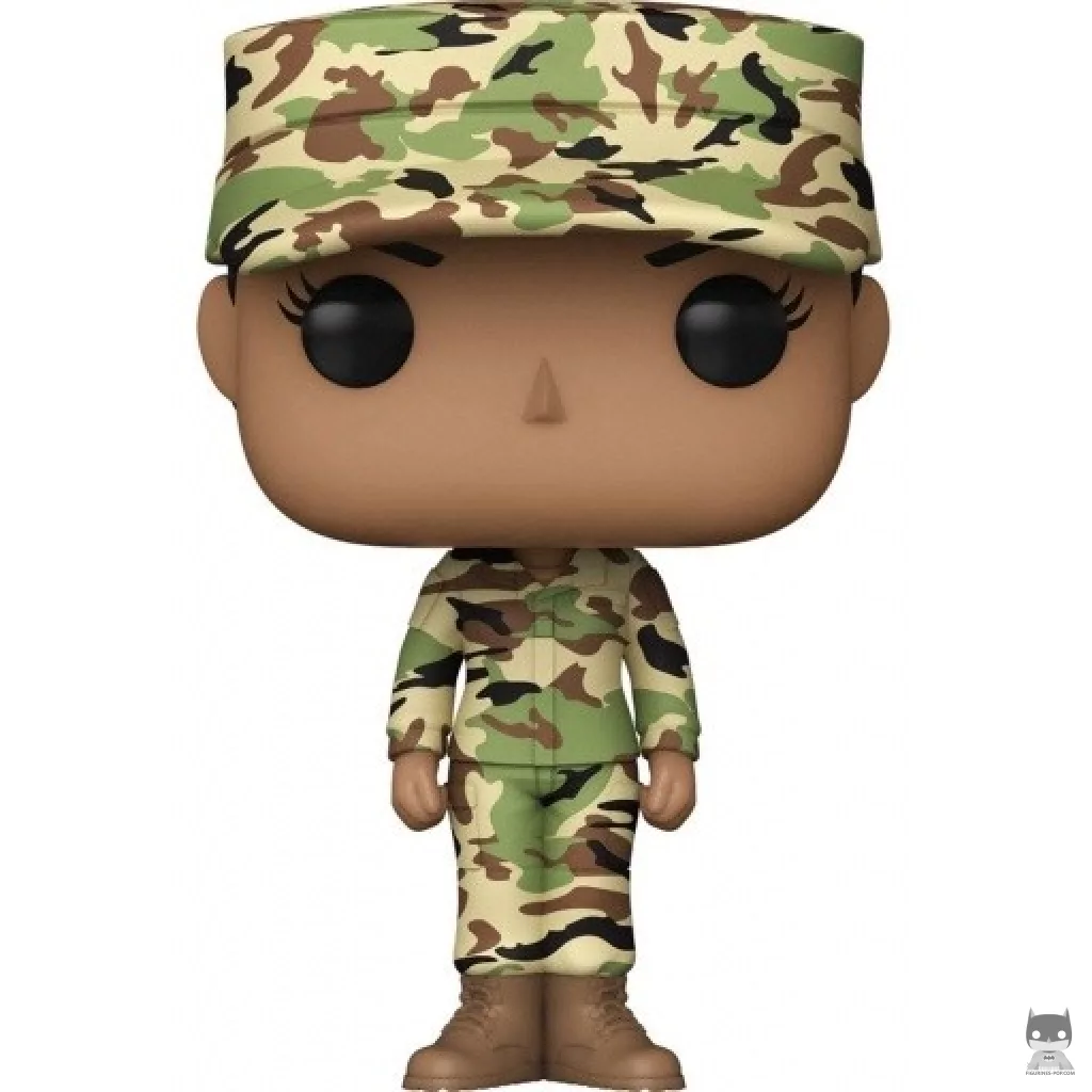 Figurine Funko POP Avaiateur Air Force Femme (Hispanique) (Armée USA)