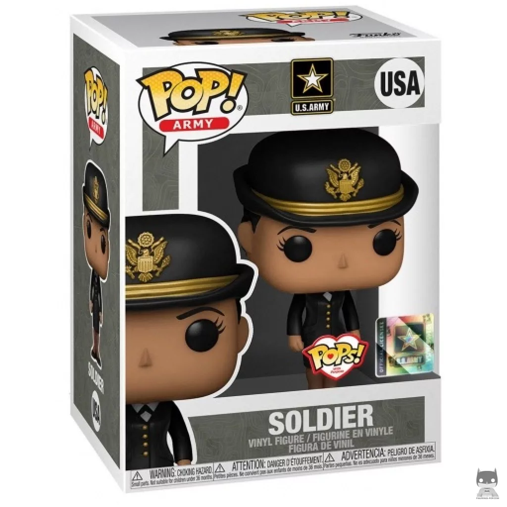 Figurine Funko POP Soldat Femme en Tenue de Cérémonie avec boîte