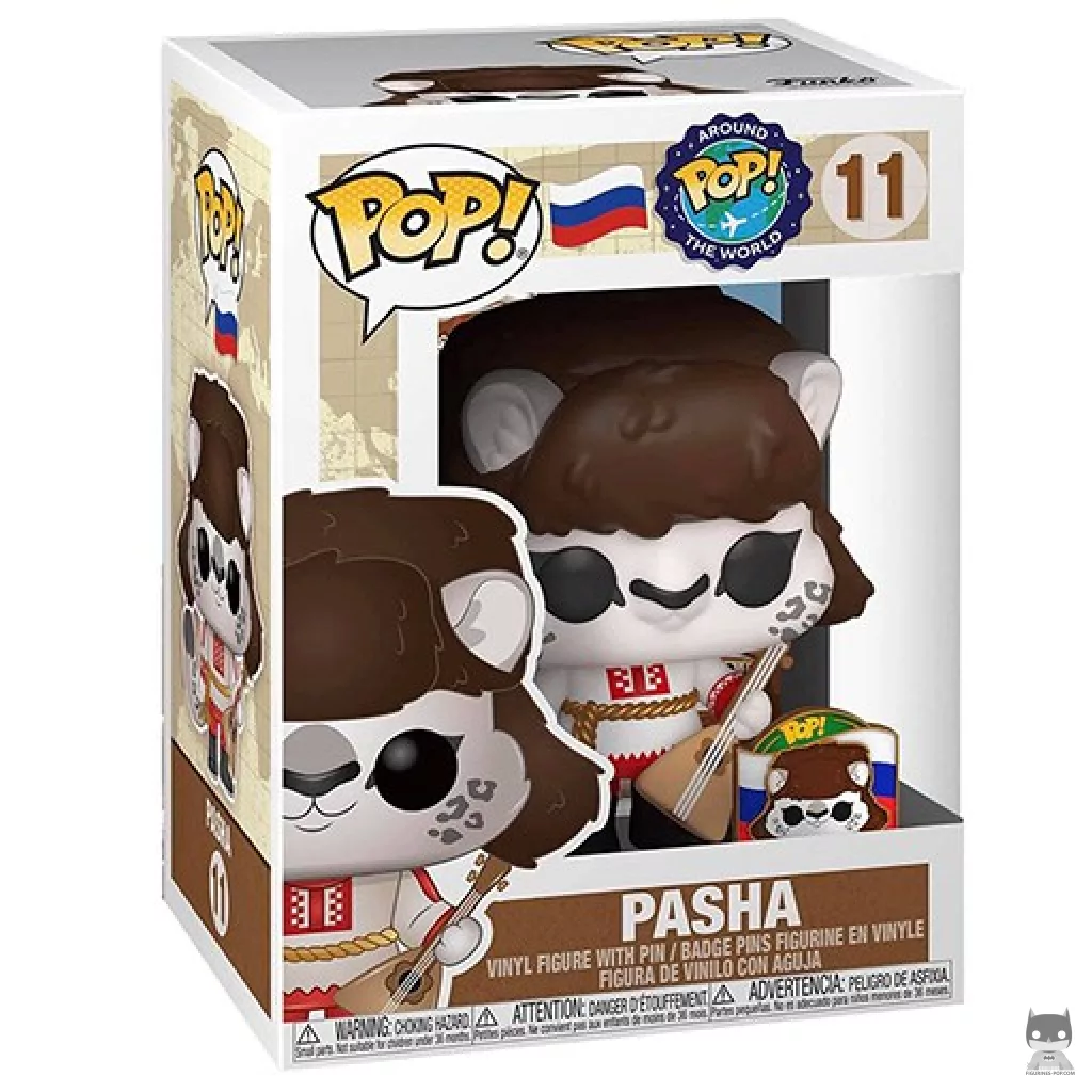 Figurine Funko POP Pasha avec boîte