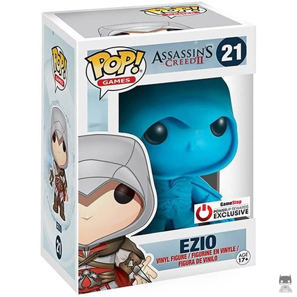 Figurine Funko POP Ezio Auditore (Bleu) avec boîte