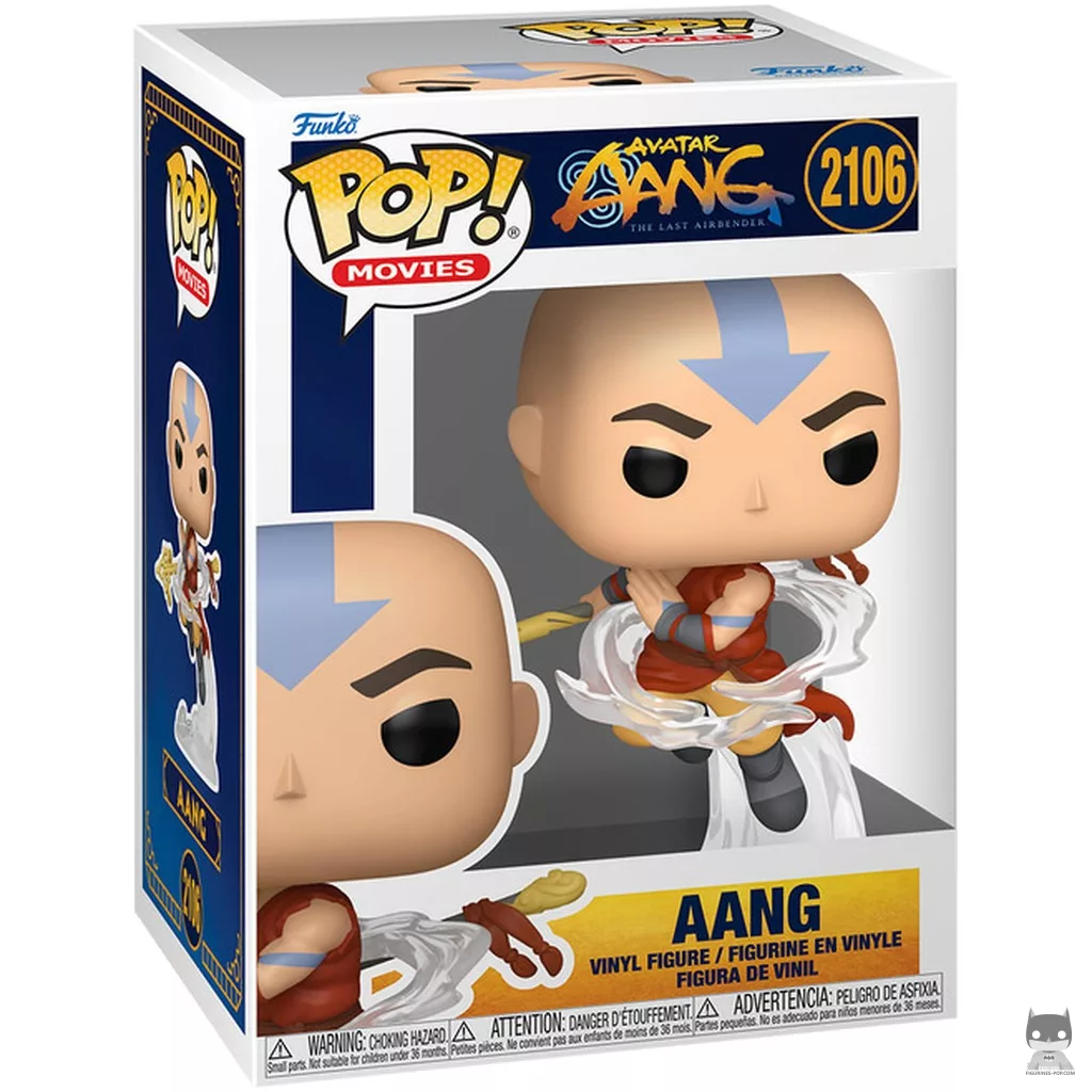 Figurine Funko POP Aang avec boîte