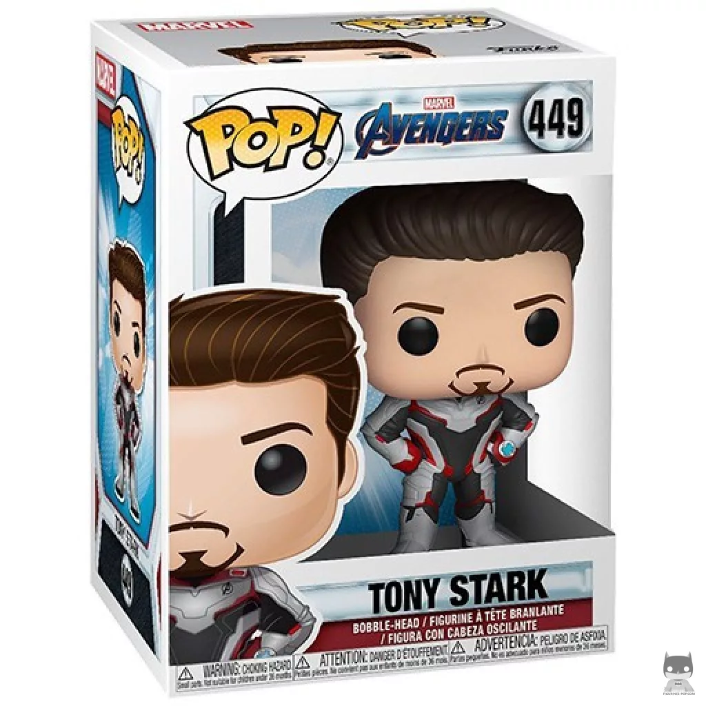 Figurine Funko POP Tony Stark avec boîte