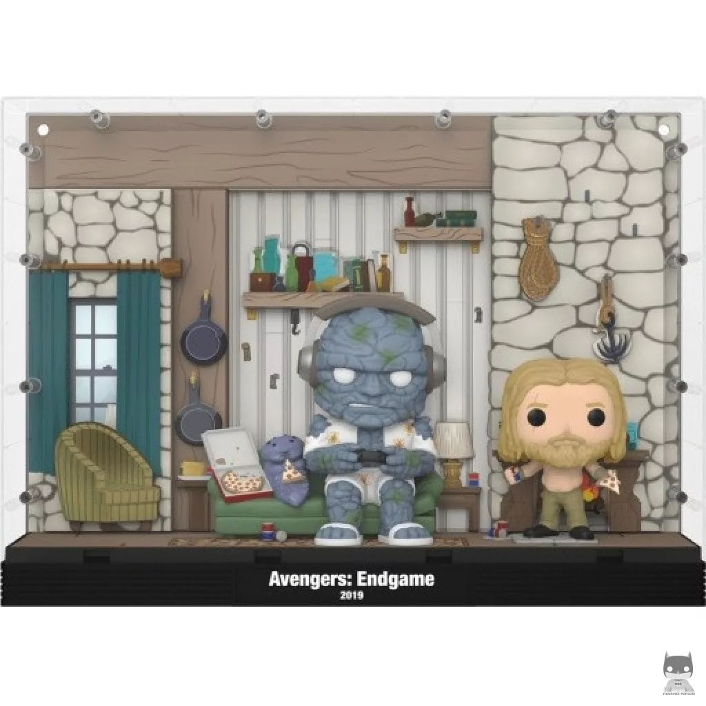 Figurine Funko POP Maison de Thor (Miek, Korg & Thor) (Avengers : Endgame)