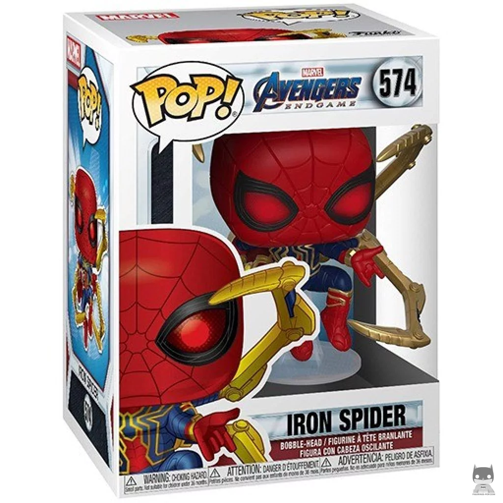 Figurine Funko POP Iron Spider avec boîte