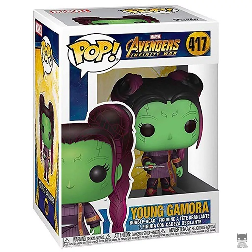 Figurine Funko POP Gamora (Jeune) avec boîte