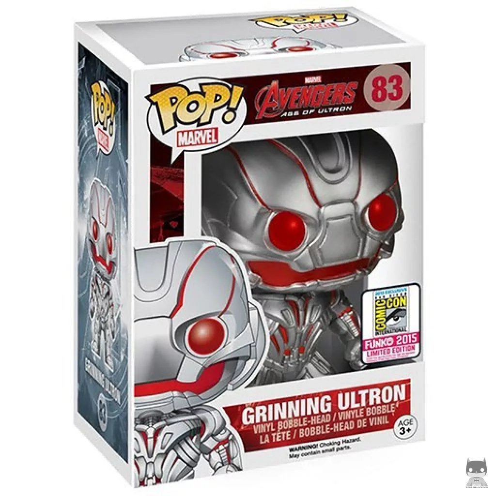 Figurine Funko POP Ultron (Grimaçant) avec boîte