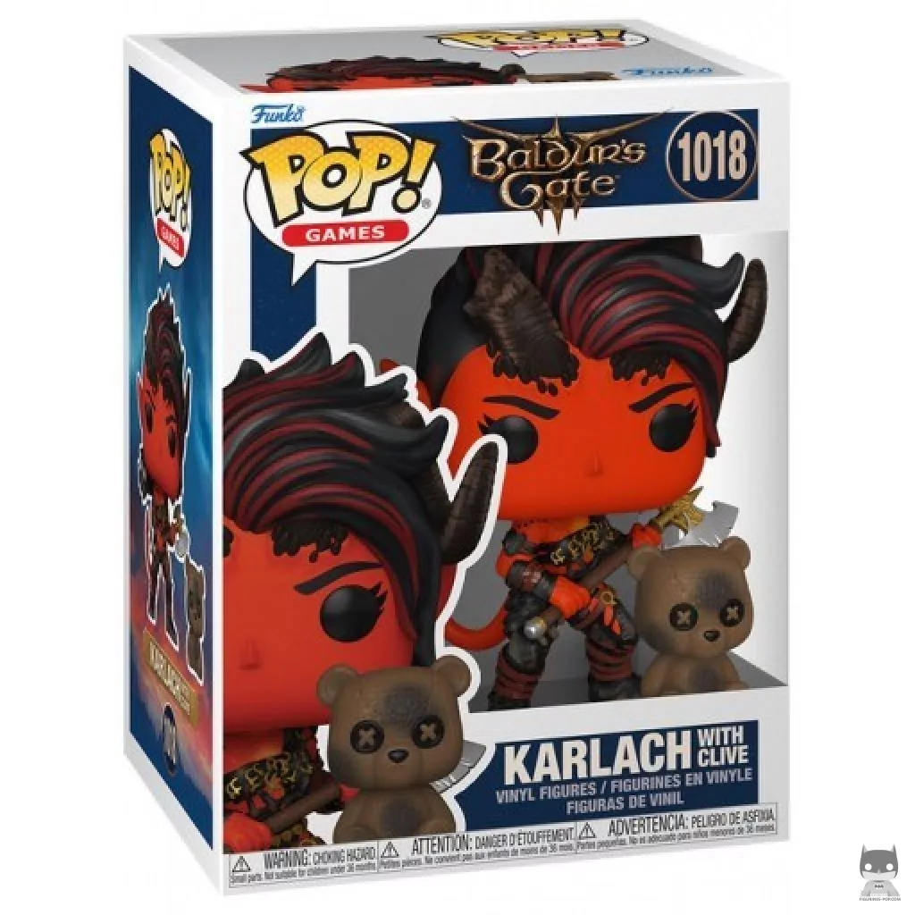 Figurine Funko POP Karlach avec Clive avec boîte