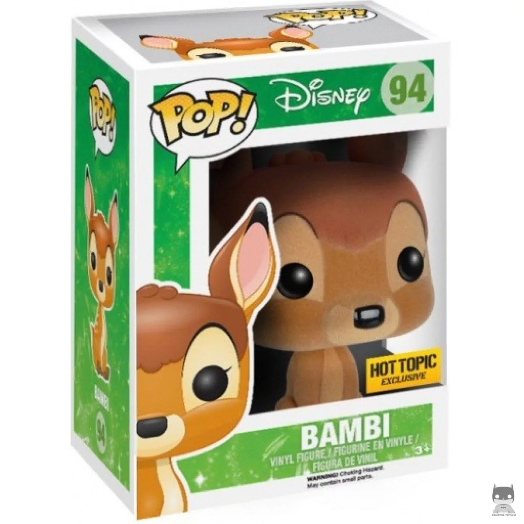 Figurine Funko POP Bambi (Flocked) avec boîte