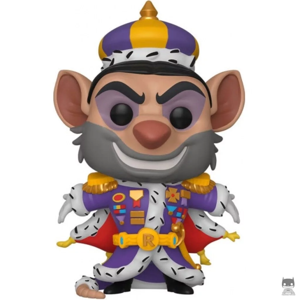 Figurine Funko POP Ratigan (Basil, détective privé)