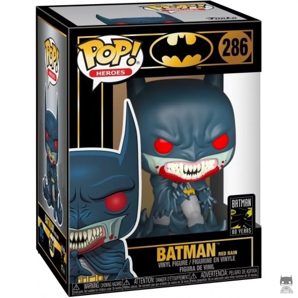 Figurine Funko POP Batman Red Rain (Dracula) avec boîte