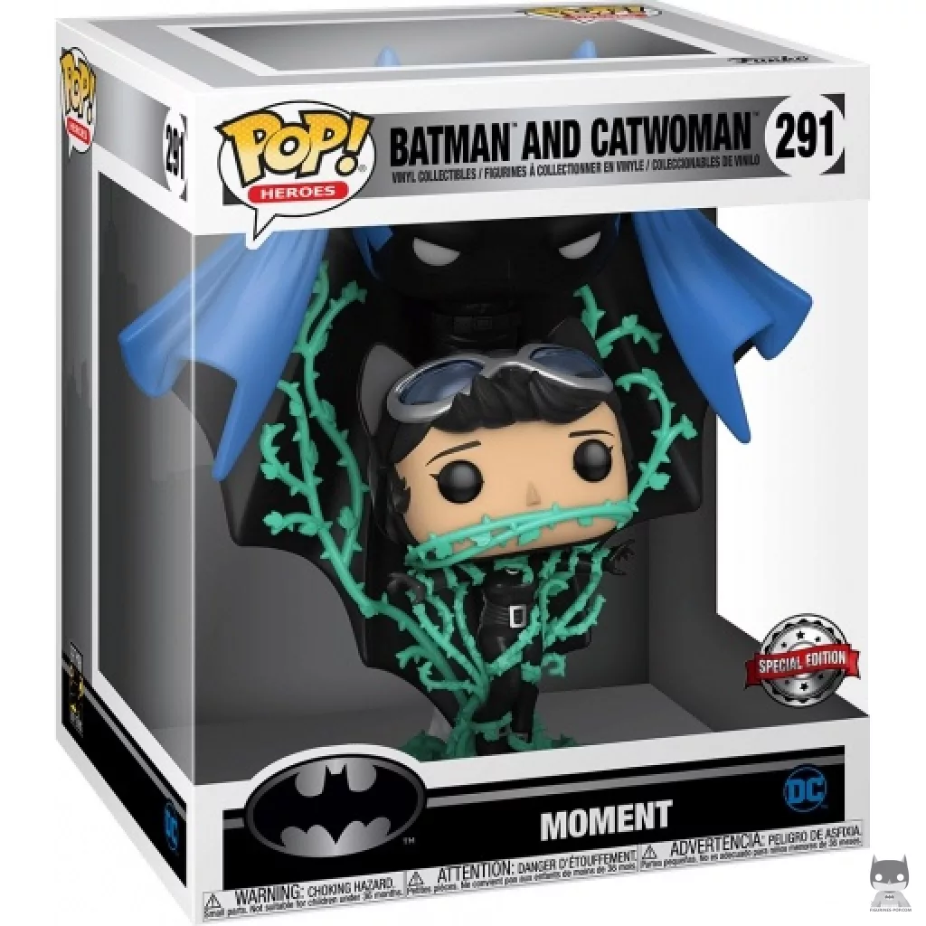 Figurine Funko POP Batman et Catwoman avec boîte