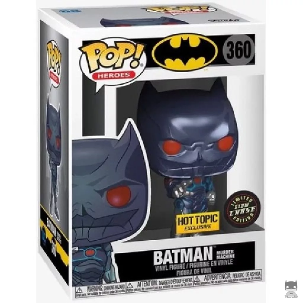 Figurine Funko POP Batman Death Metal Guitar Solo avec boîte