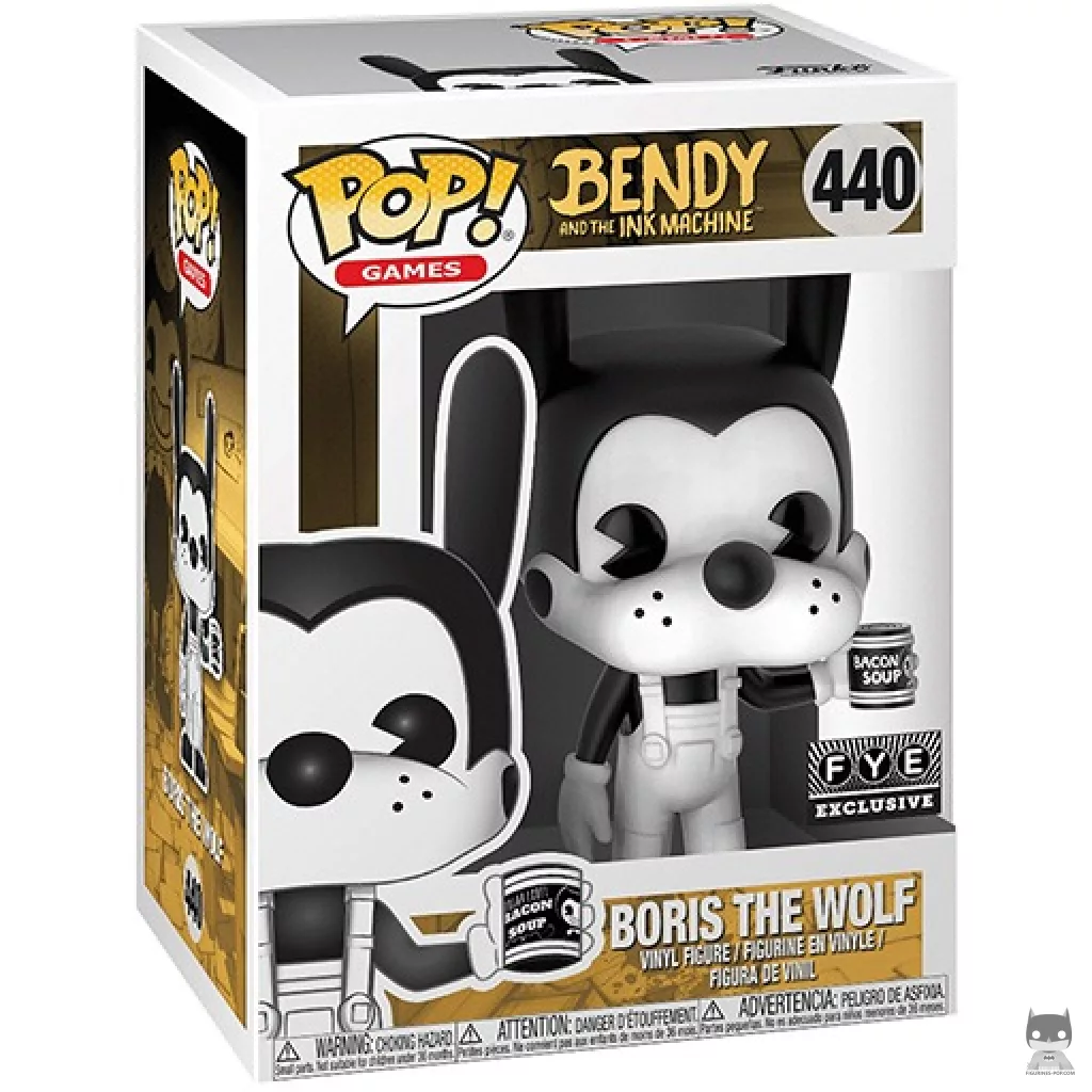 Figurine Funko POP Boris le Loup avec une Canette de Soupe avec boîte