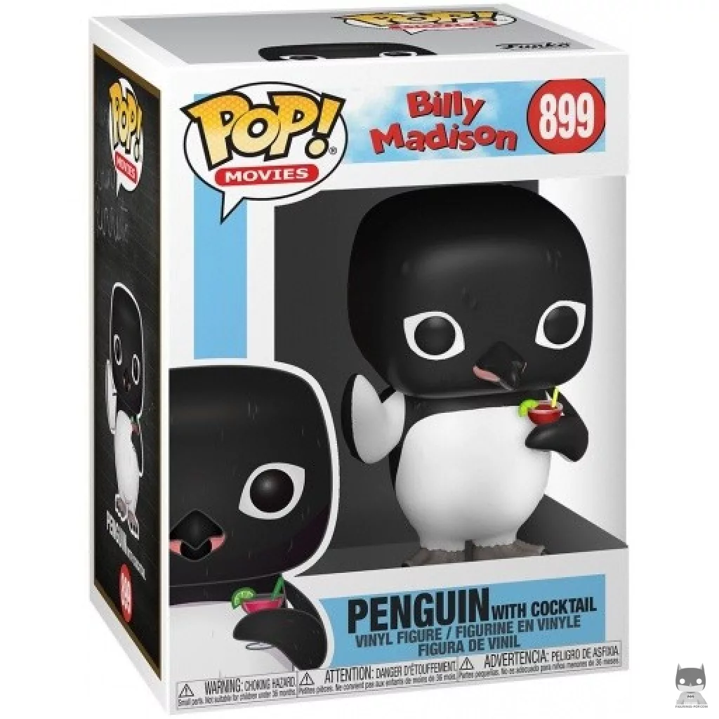 Figurine Funko POP Pingouin avec Cocktail avec boîte