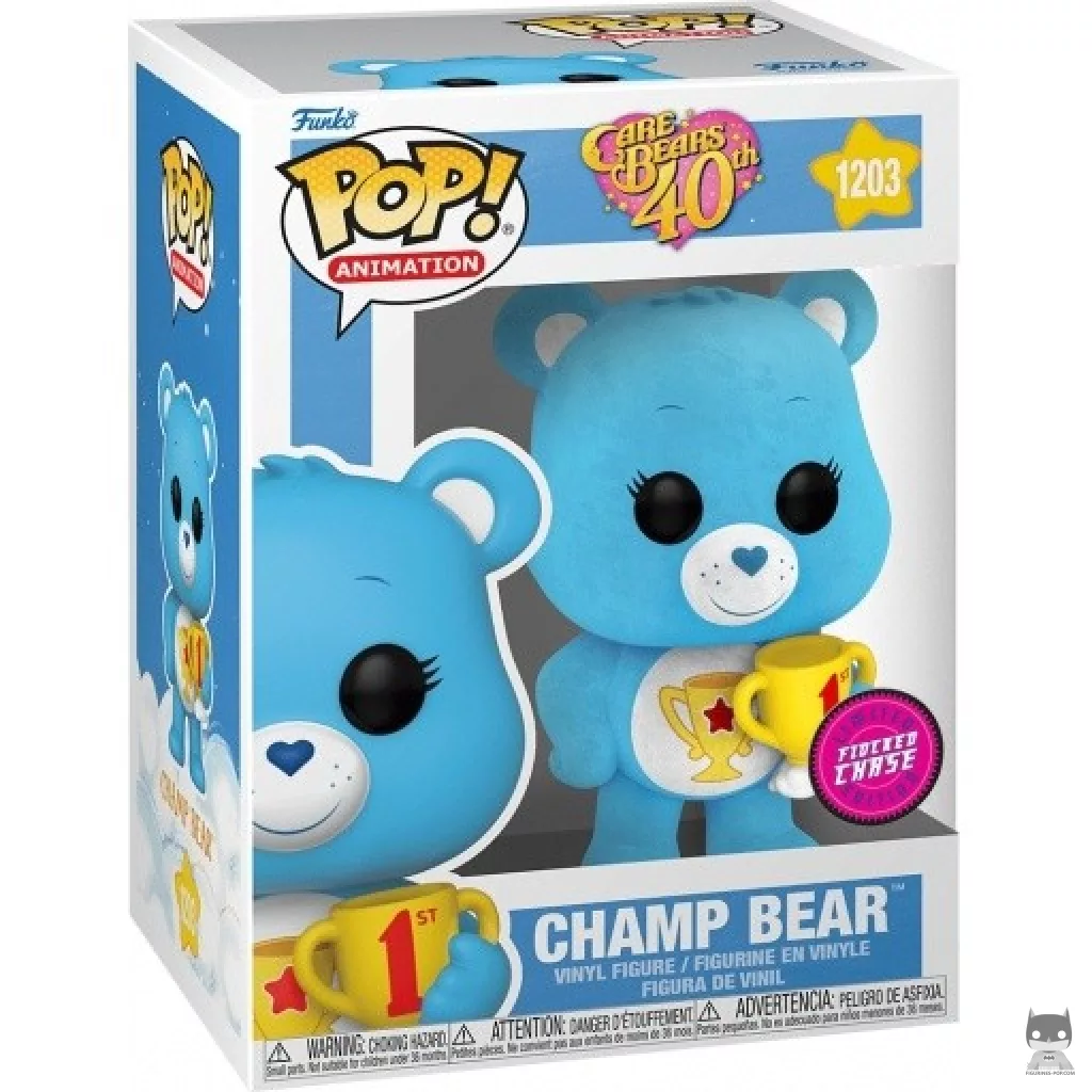 Figurine Funko POP Groschampion (Chase & Flocked) avec boîte