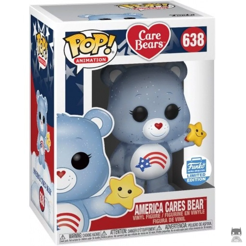 Figurine Funko POP Ours Amérique (Glitter) avec boîte