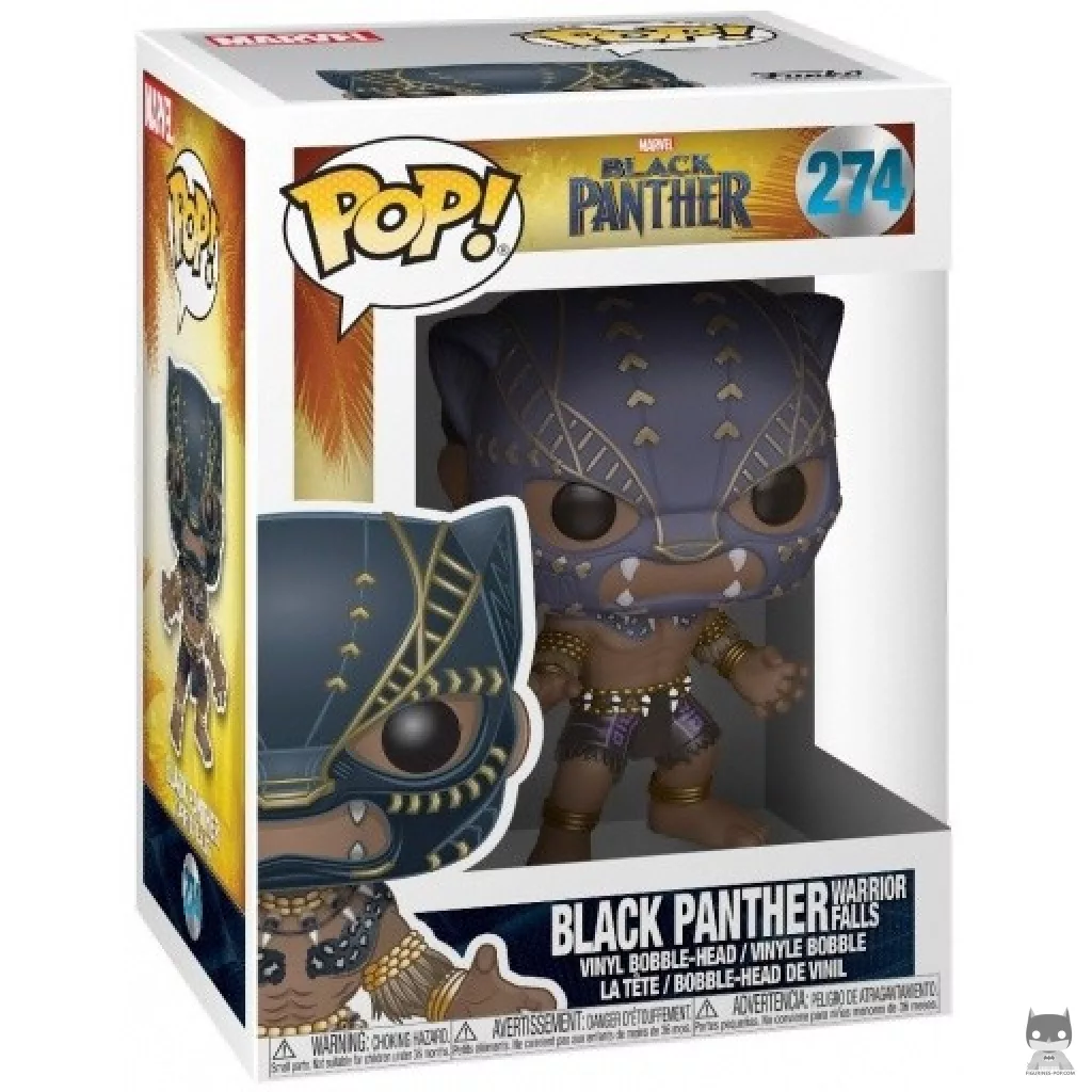 Figurine Funko POP Black Panther (Chutes d'eau) avec boîte