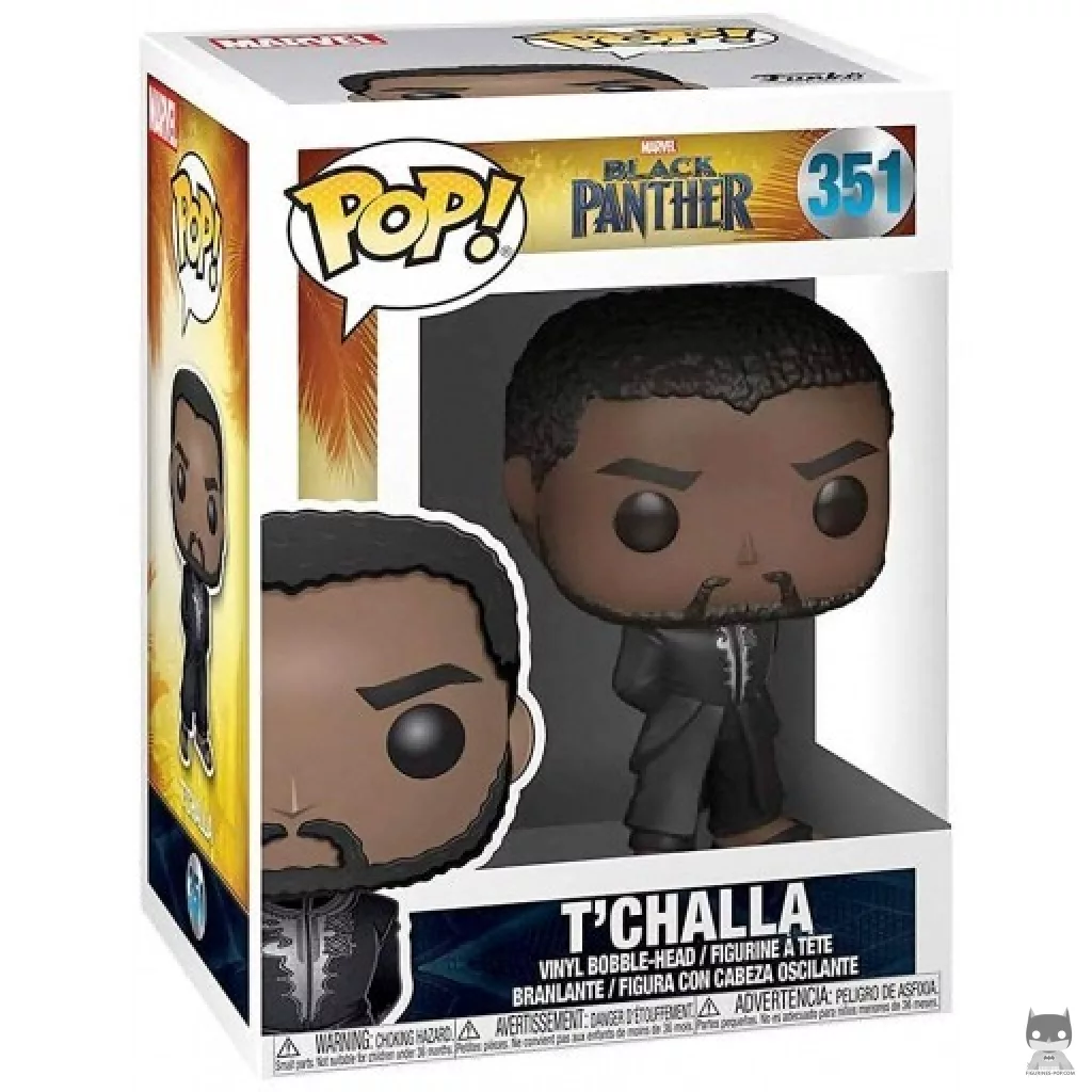 Figurine Funko POP T'Challa avec boîte