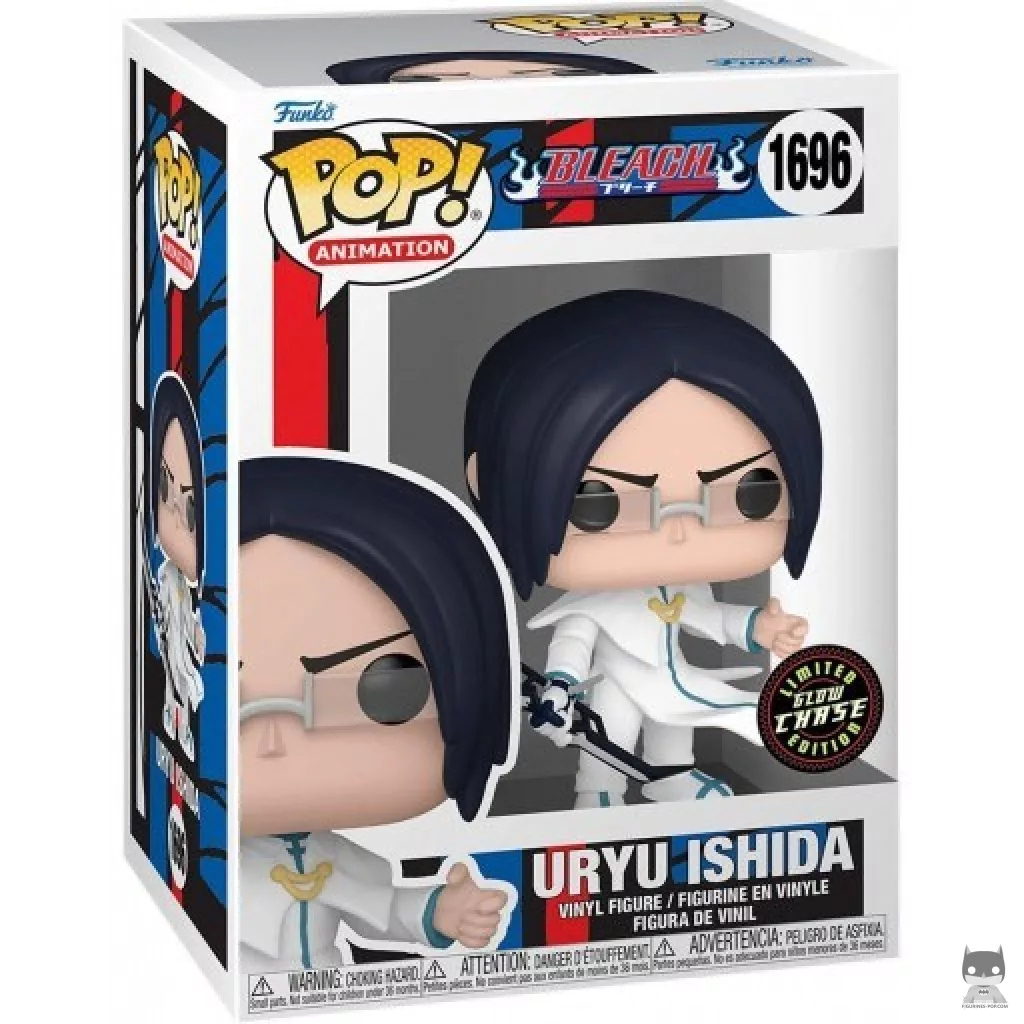 Figurine Funko POP Uryu Ishida (Chase & Glow in the Dark) avec boîte