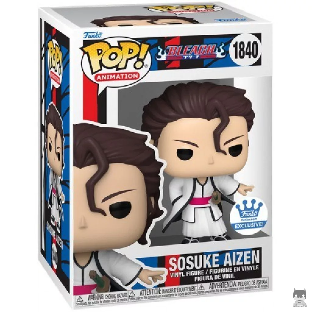 Figurine Funko POP Sosuke Aizen avec boîte