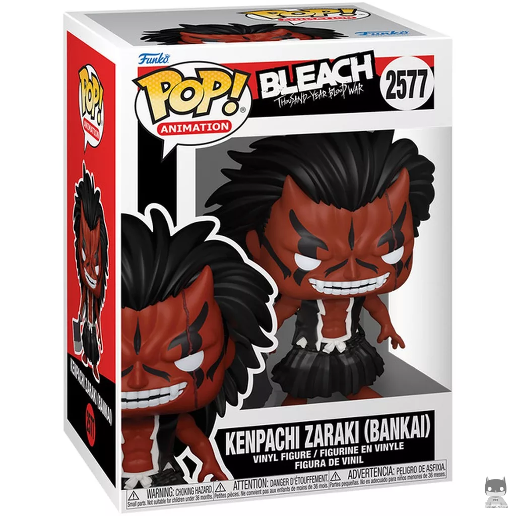 Figurine Funko POP Kenpachi Zaraki (Bankai) avec boîte