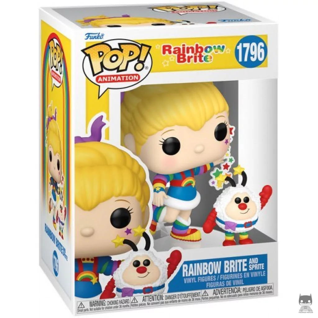 Figurine Funko POP Blondine et Luron avec boîte