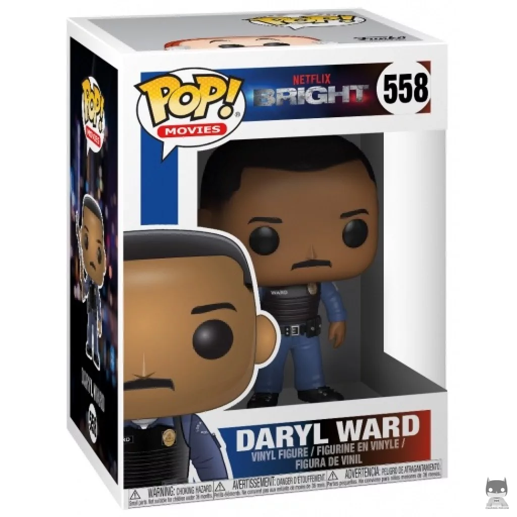 Figurine Funko POP Daryl Ward avec Pistolet avec boîte