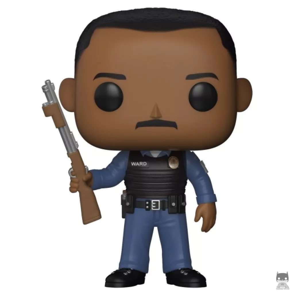 Figurine Funko POP Daryl Ward avec Pistolet (Bright)