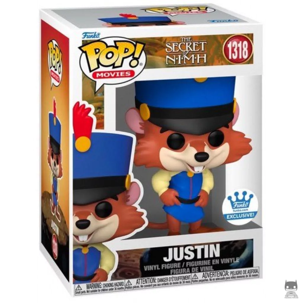 Figurine Funko POP Justin avec boîte