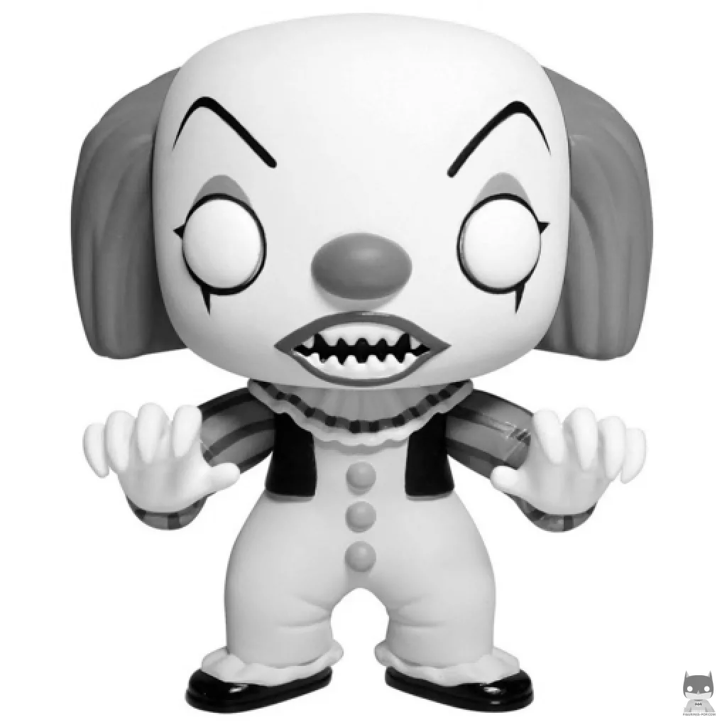 Figurine Funko POP Grippe-Sou (Noir & Blanc) (Ça)