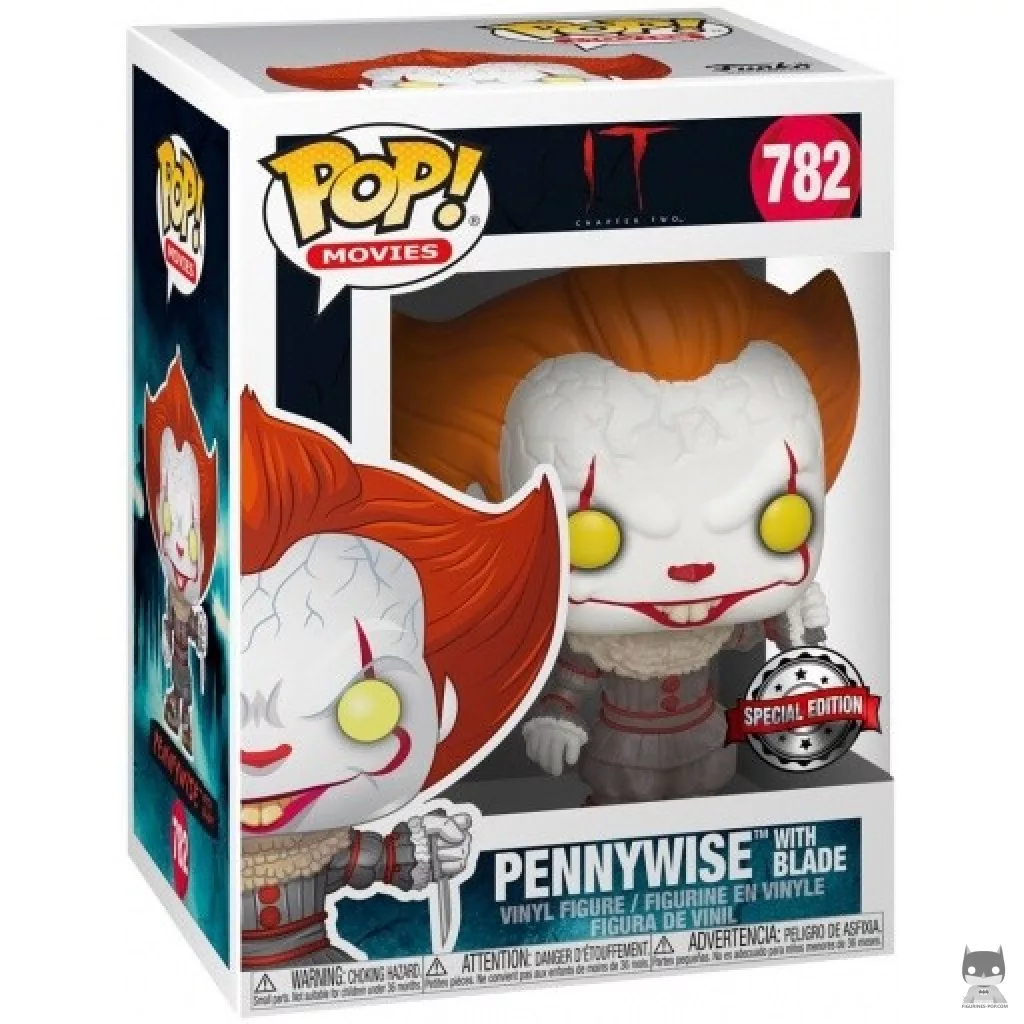 Figurine Funko POP Grippe-Sou avec lame avec boîte