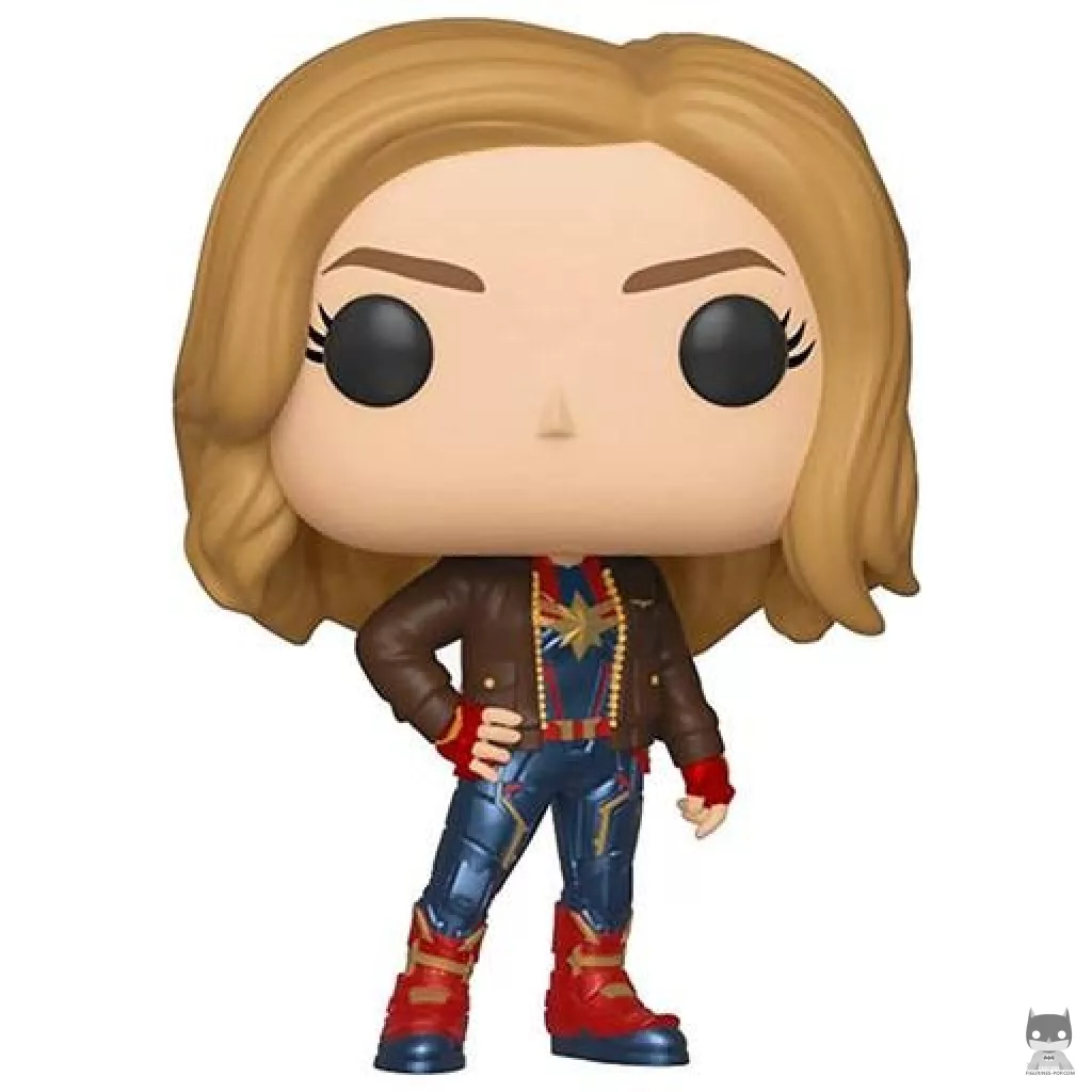 Figurine Funko POP Captain Marvel (Veste marron) (Captain Marvel)
