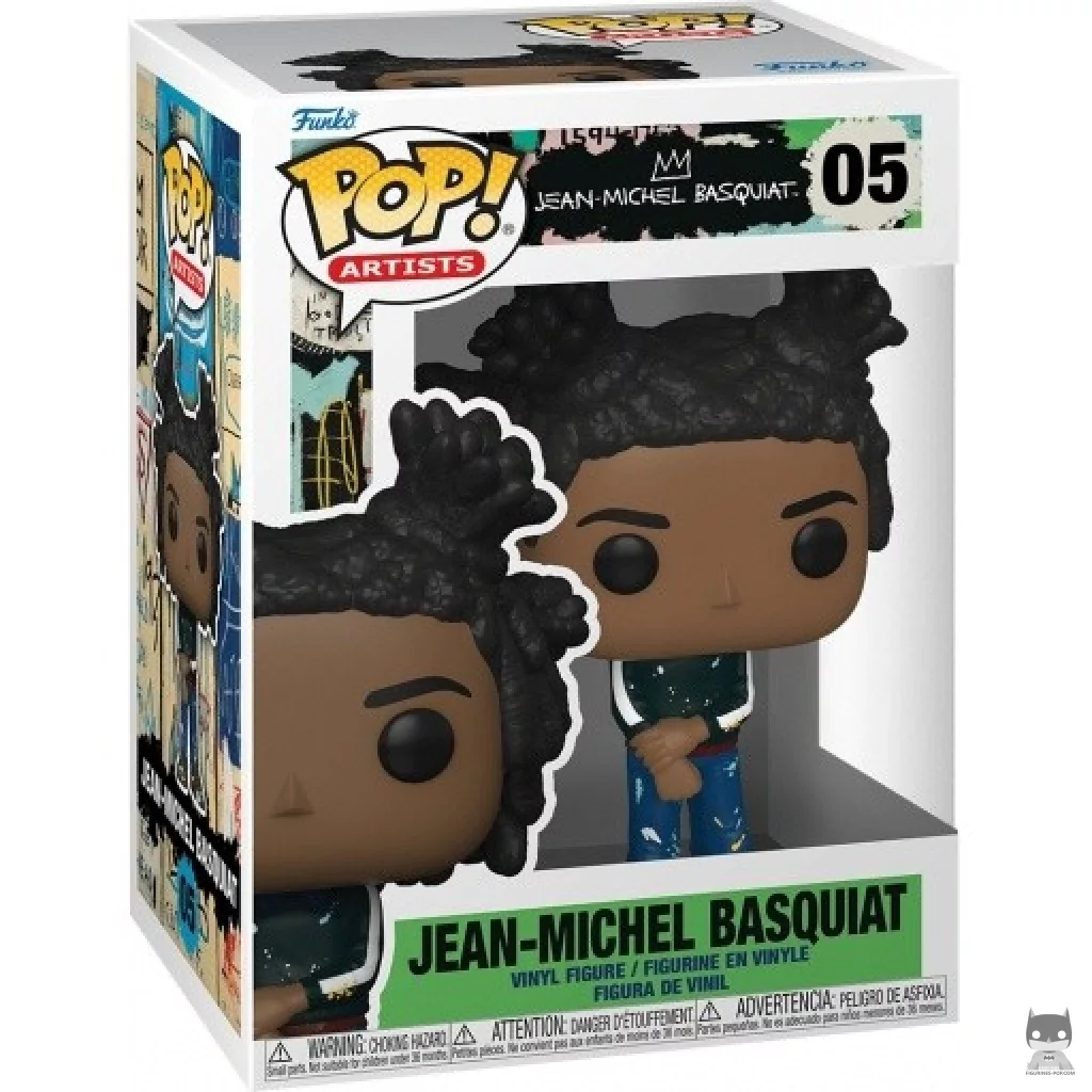 Figurine Funko POP Jean-Michel Basquiat avec boîte