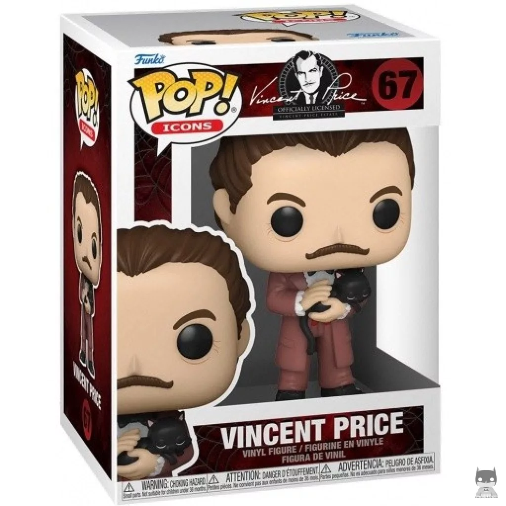 Figurine Funko POP Vincent Price avec boîte