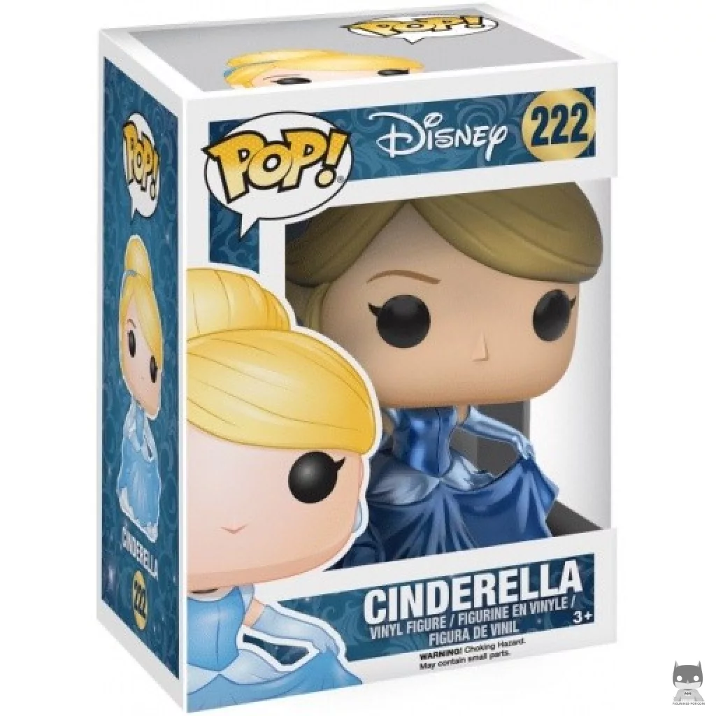 Figurine Funko POP Cendrillon (Metallic) avec boîte