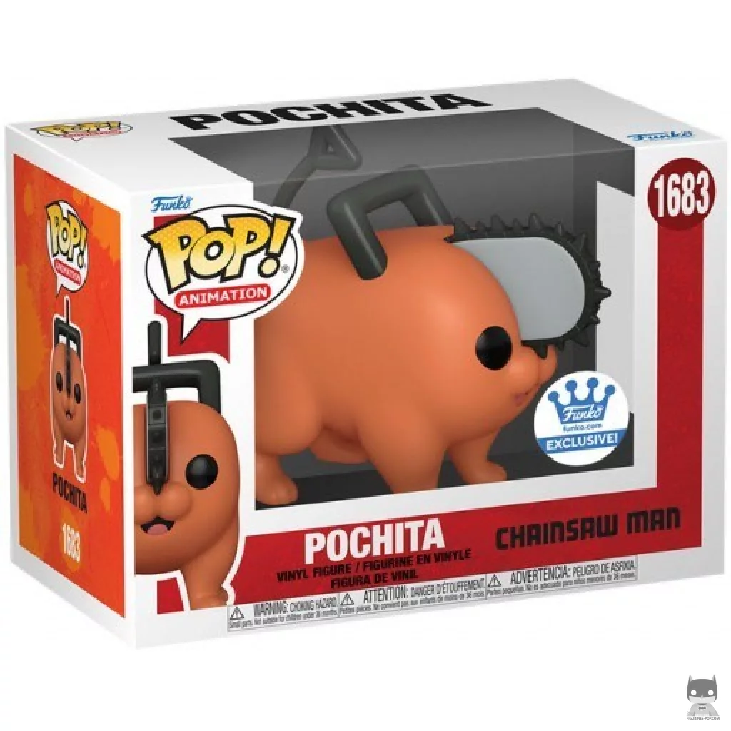 Figurine Funko POP Pochita avec boîte