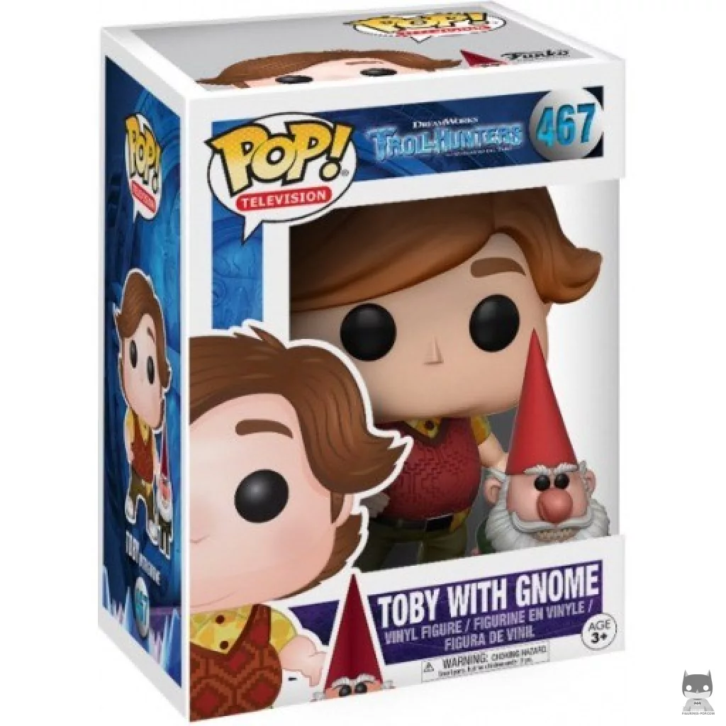 Figurine Funko POP Toby avec Gnome avec boîte