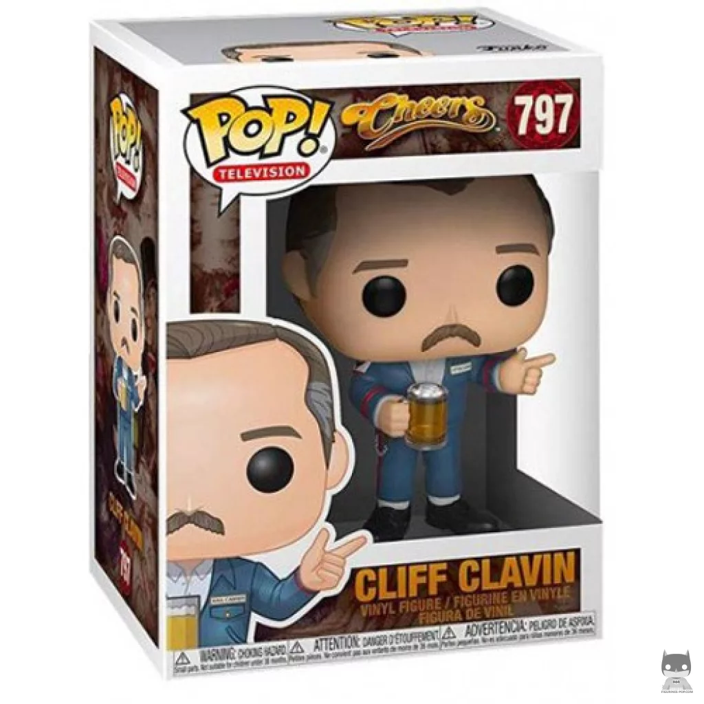 Figurine Funko POP Cliff Clavin avec boîte