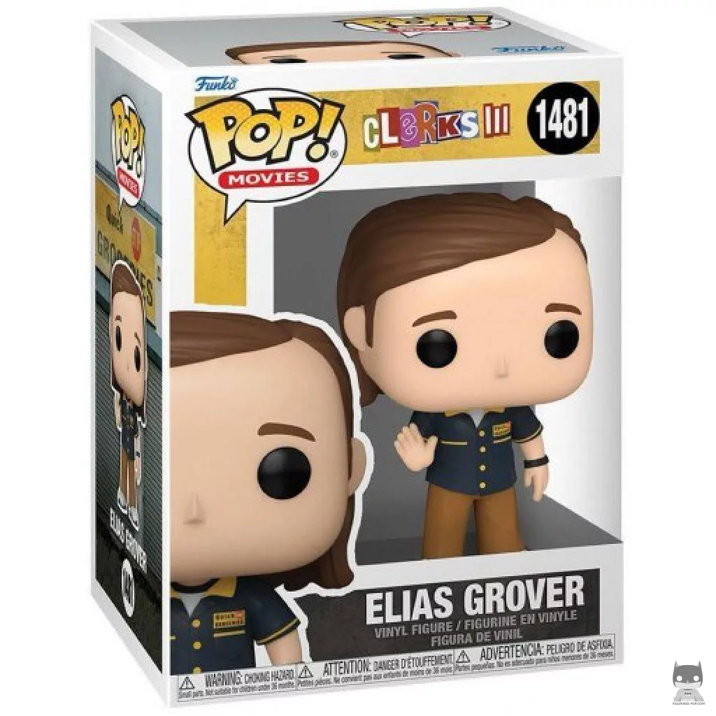 Figurine Funko POP Elia Grover avec boîte