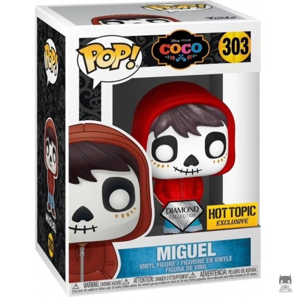 Figurine Funko POP Miguel Rivera (Diamond Glitter) (Coco)
