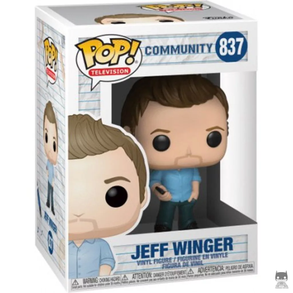 Figurine Funko POP Jeff Winger avec boîte